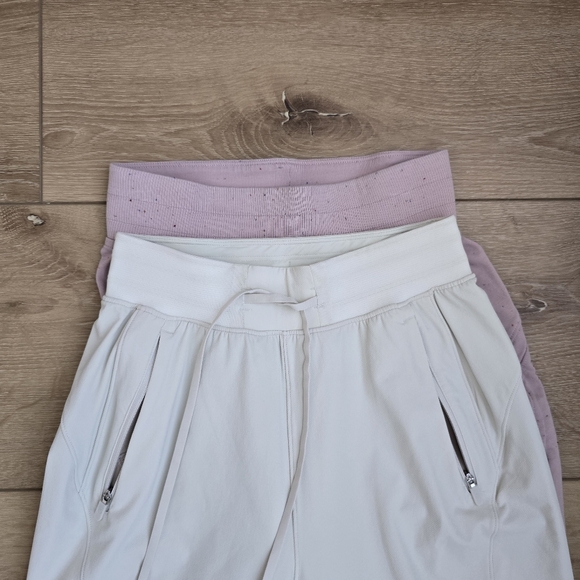 Lululemon LA Warm Down High Rise Joggers Mink Berry size 0 - Picture 11 of 12